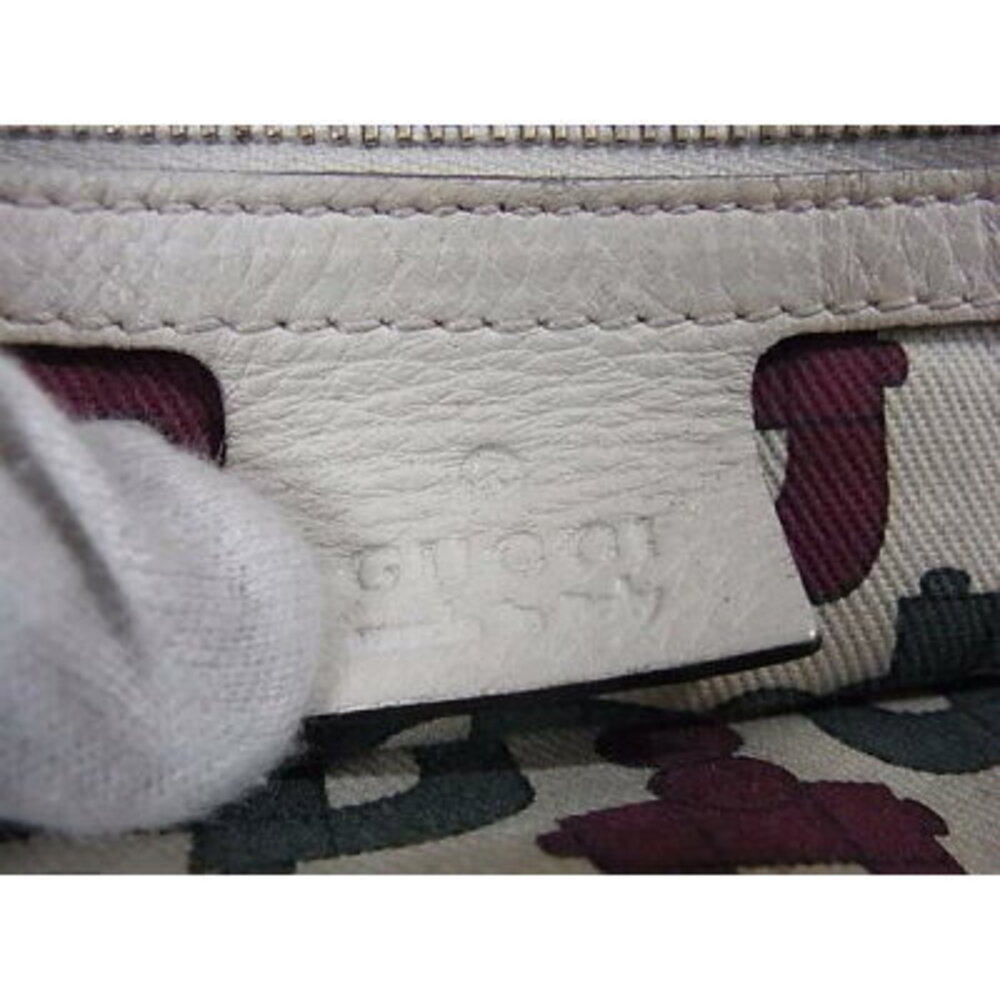 Gucci Tan Beige Signoria Leather Handbag